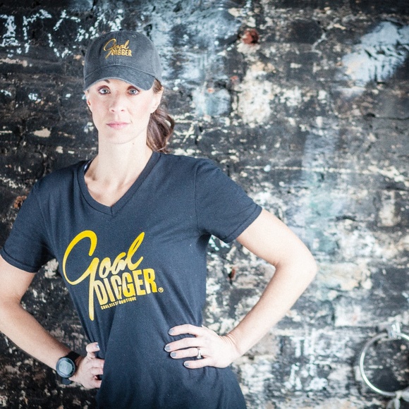 Goal Digger Black & Gold Custom T-Shirt - Picture 4 of 8